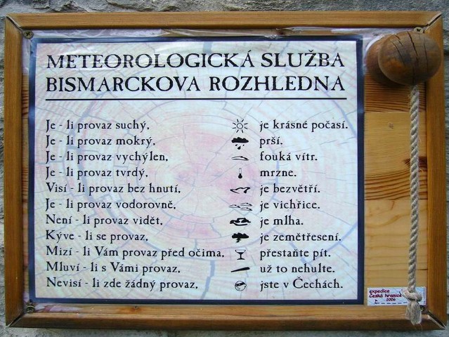 Vtip: Predpoved pocasi
